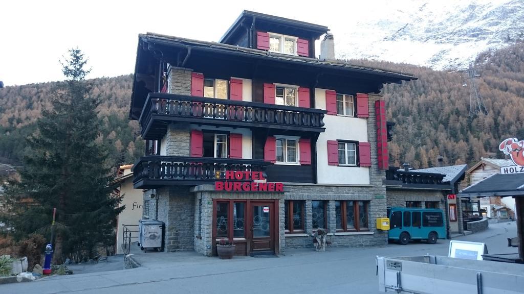 Hotel Burgener Saas-Fee Exterior foto